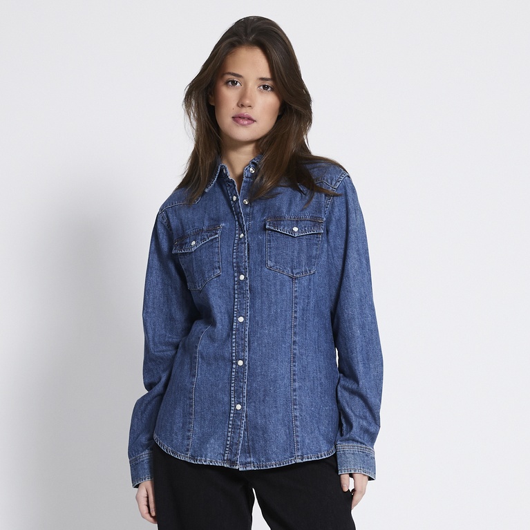 Denim shirt "Memphis" Mid wash